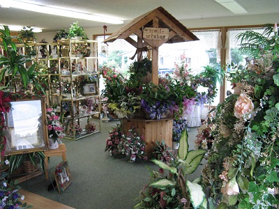 Showroom and wishing well